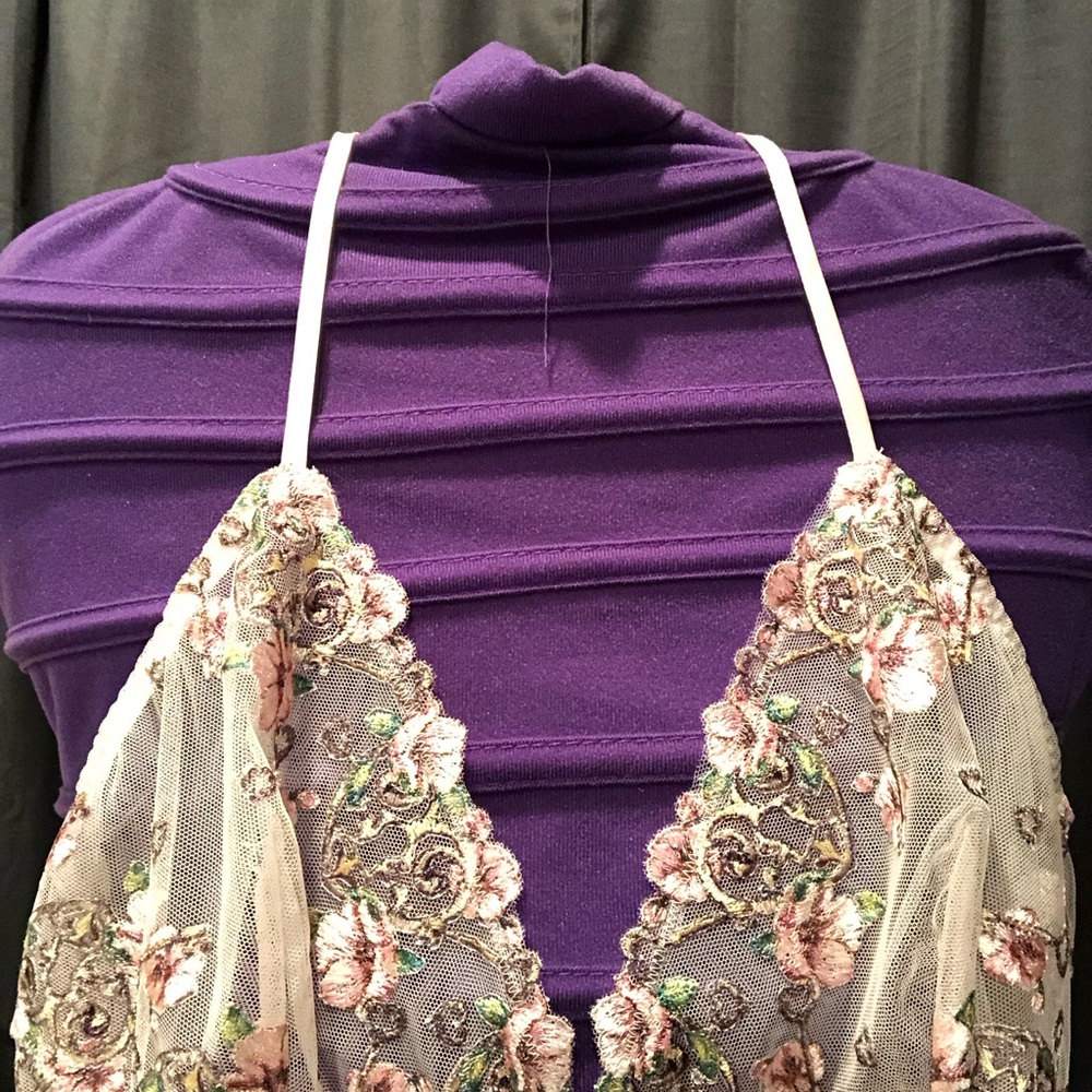 Victoria's Secret - Floral Lace Chemise - Pink